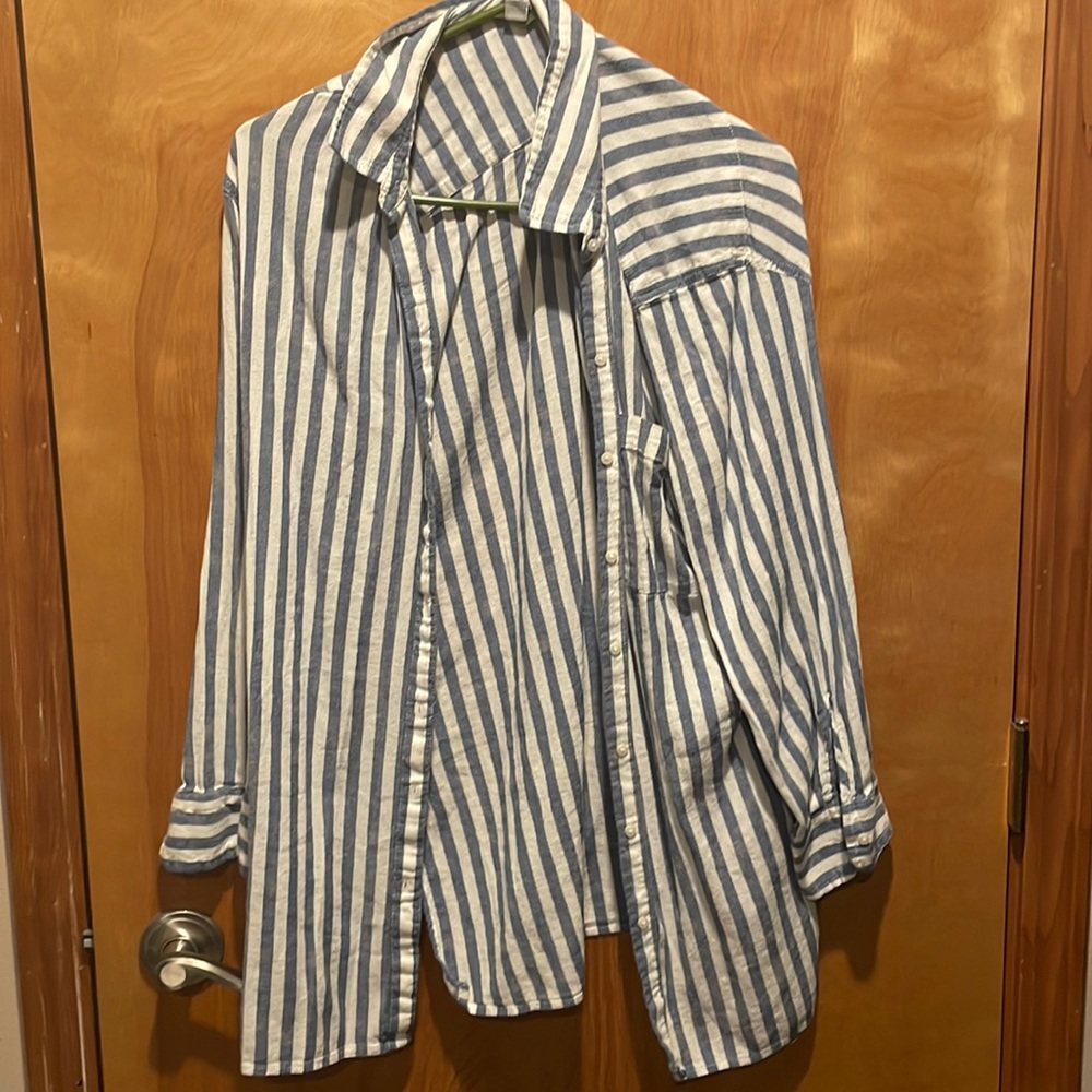 Aerie oversized button down